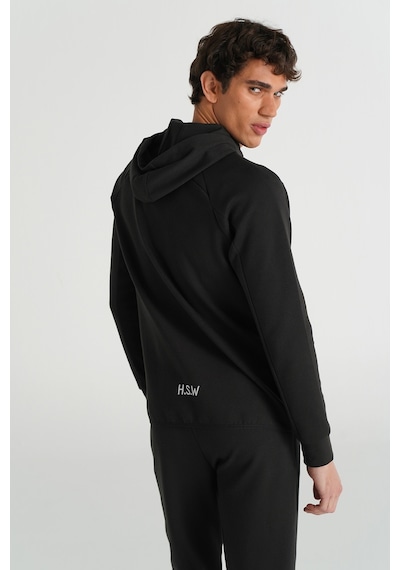 Hummel Nova Fermuarlı Hoodıe 980343-2001 Siyah