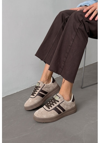 V.S.H Velvet Rota Kadın Vizon-kahverengi Sneaker Spor Ayakkabı - Kadın Günlük Ayakkabı-2521 Vizon/kahve V.S.H Velvet Rota Kadın Vizon-kahverengi Sneaker Spor Ayakkabı - Kadın Günlük Ayakkabı-2521 Vizon/kahve