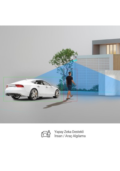 Ezviz C8c 4mp 2k+ 360 Dönebilen Dış Mekan Wi-fi Güvenlik Kamerası, Yapay Zeka İnsan Algılama, Renkli Gece Görüşü, Su Geçirmez