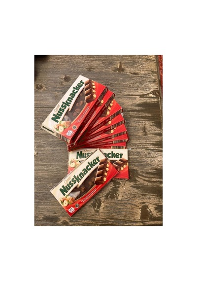 Nussknacker 10 X 100 Gr. Sütlü Çikolata
