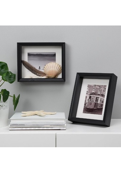 Ikea Vastanhed Derin Fotoğraf Çerçevesi 20 X 25 Cm Siyah