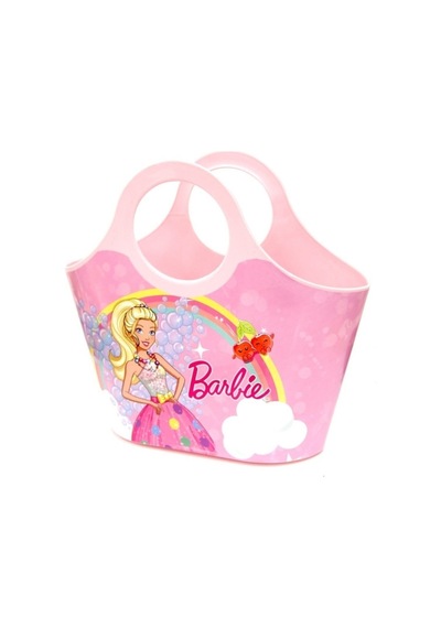 Toyfest Lisanslı Plastik Barbie Çocuk Çantası - Plaj Çantası 27 X 31 X 10 Cm