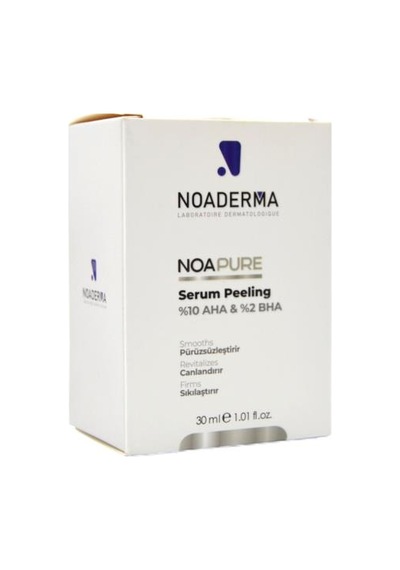 Noaderma Noapure Serum 30 Ml Peeling 10% Aha & 2% Bha