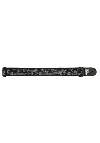 Planet Waves 50js05 Joe Satriani Silver Figures Gitar Askısı 5 Cm
