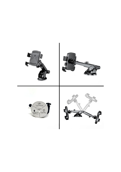Knmaster Tt-600a Vakumlu Araç İçi Telefon Tutucu
