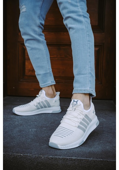 Cbm 4025 Şeritli Hafif Günlük Yürüyüş Koşu Fileli Erkek Sneaker 001