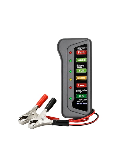 Powermaster 12v Led Araç Akü Ve Alternatör Test Cihazı