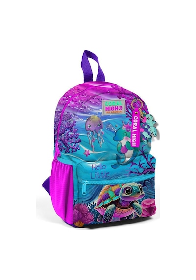 Coral High Küçük Boy Anaokulu Sırt Çantası Kaplumbağa 23556