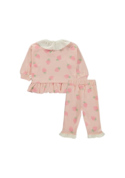 Civil Baby My Lucky Bunny Baskılı 3-18 Ay Takım - Pembe