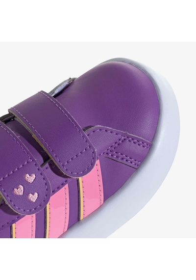 Adidas Grand Court Minnie Comfort Çocuk Mor Spor Ayakkabı Js2346 Mor