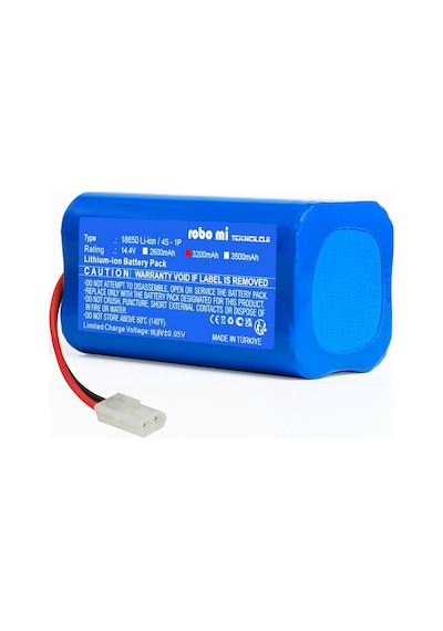 Omix Mixbot Plus Uyumlu 3200mah Robot Süpürge Bataryası Tek Renk