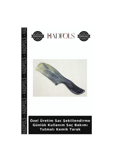 Özel Üretim Sac Şekillendirme Günlük Kullanım Saç Bakımı Tutmalı Kemik Tarak