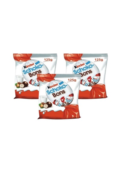 Kinder Schoko Bons 125gr X3