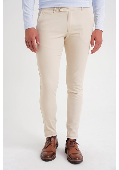 Efor P 1124 Pantolon Slim Bej Casual Bej