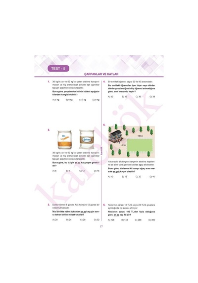 Yeni Bas. Karekök Yayınları Güncel 8.sınıf Lgs Matematik Konu