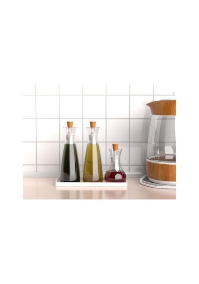 Silikon Yağdanlık Yağlık Standı Altlık,çok Amaçlı Organizer Sunumluk,sabunluk Altlığı, 26x10 Cm Beyaz