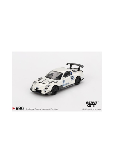 Mini Gt 1/64 Mazda Rx 7 Amemiya Beyaz