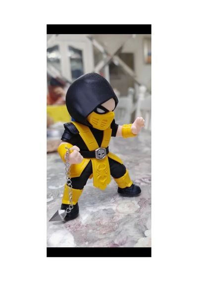 Mortal Kombat Scorpion Figür 20 Cm
