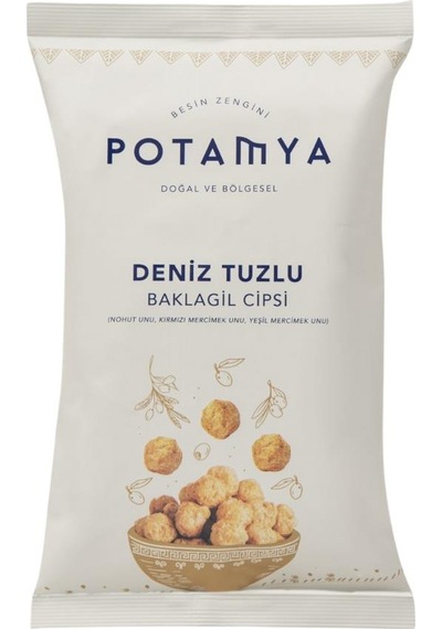Potamya Deniz Tuzlu Baklagil Cipsi 50 Gr X 3 Adet