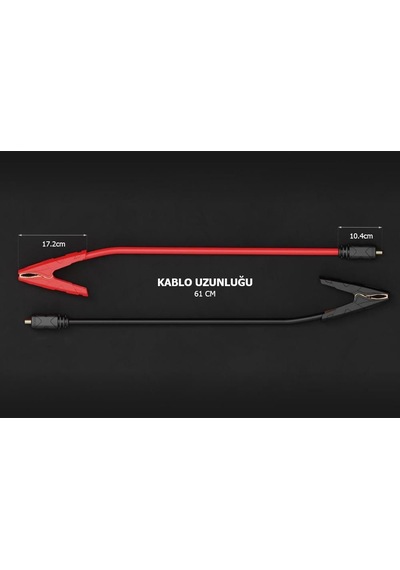 Noco Gbc004 12v/24v Gb500 Ağır Hizmet Tipi Akü Takviye Bağlantı Kablosu Fr Gbc004