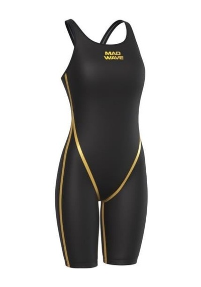 Madwave Mad Wave Forceshell Kadın Yarış Mayosu Siyah