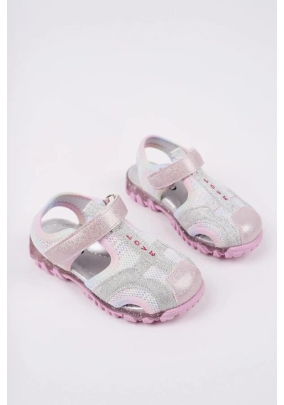 Papuçcity Arzen 03226 Ortopedik Önü Kapalı Kız Çocuk Sandalet Pembe
