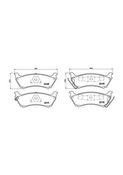 Valeo Fren Balatası Arka Mercedes Ml-class W163 98 05 IS00-VALEO 670443