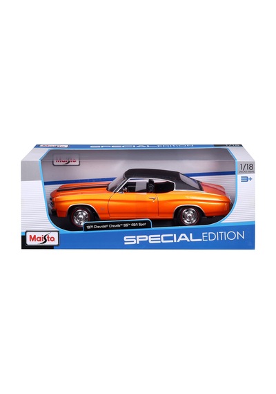 Qian 1/18 1971 Chevrolet Chevelle Ss 454 Sport Coupe
