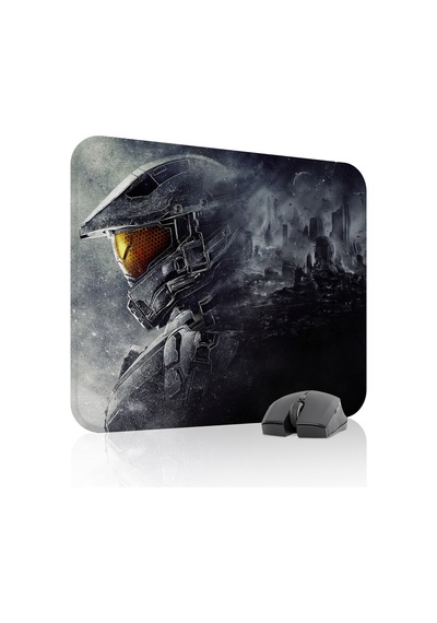 Halo Kaymaz Dikişli Kauçuk Oyuncu Mousepad V4 - 48x40 Xl Gaming Mouse Pad Fare Altlığı