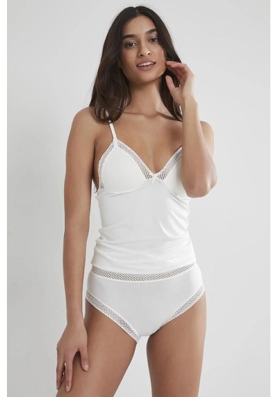 Pierre Cardin 305 Kadın Dantelli Penye Atlet Külot Kaşkorse Set 001