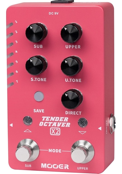 Mooer M730 Tender Octaver X2 Gitar Pedalı