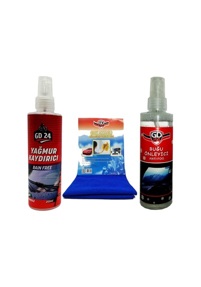 Gd24 Yağmur Kaydırıcı Buğu Önleyici Mikrofiber Bez