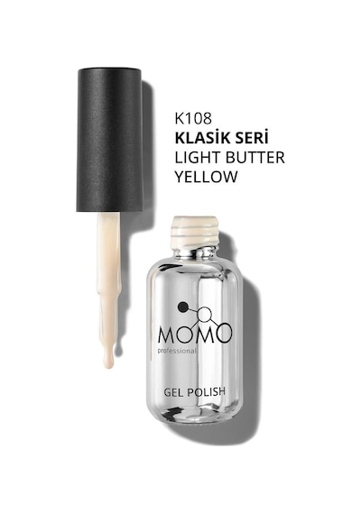 Kalıcı Oje K108, Light Butter Yellow, 10 Ml