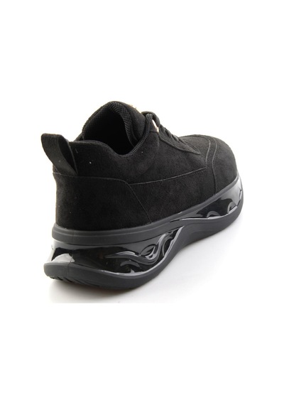 Bambi Siyah Süet Kadın Sneaker K01228092572