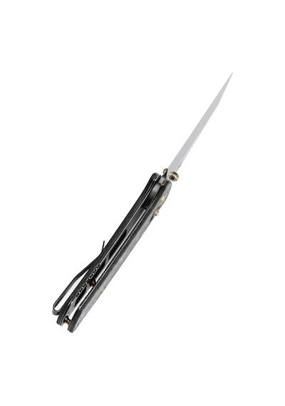 Kansept Main Street Karbon Fiber Sap Damascus Çelik Çakı K1015v1 Kum