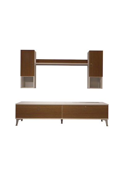 Decoraktiv Eko 5da Mdf Std Gold Tv Ünitesi Tv Sehpası Beyaz - Ceviz