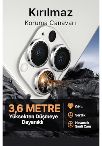 Pro Için Cl-06 Kamera Lens Koruyucu Lacivert