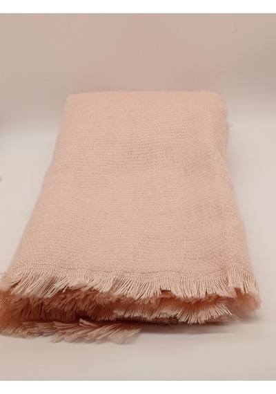 Kervan Pazar Kadın Kışlık Atkı Omuz Şal Pembe