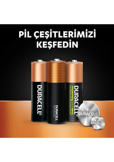 Duracell LR44 Düğme Pil 4'lü