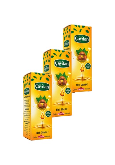 Çay Tohumu Yağı 20 Ml. Üçlü Paket