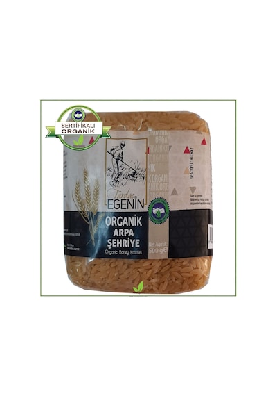 Tardaş Egenin Organik Arpa Şehriye 500 G