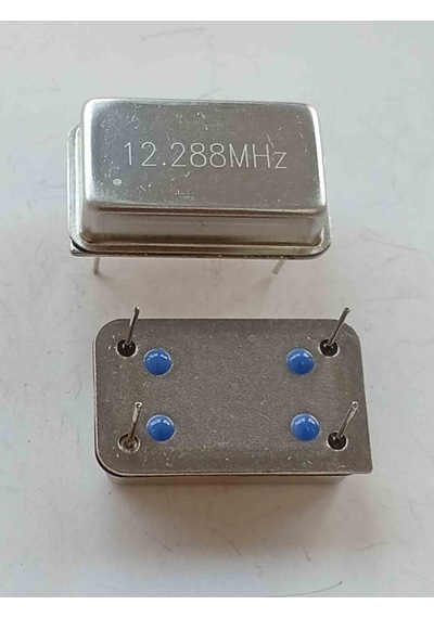 12.288mhz Kristal Osilatör 5 Adet