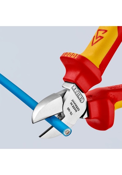 Knıpex Vde 1000 Volt Elektrikçi Yan Keski 160 Mm 7006160
