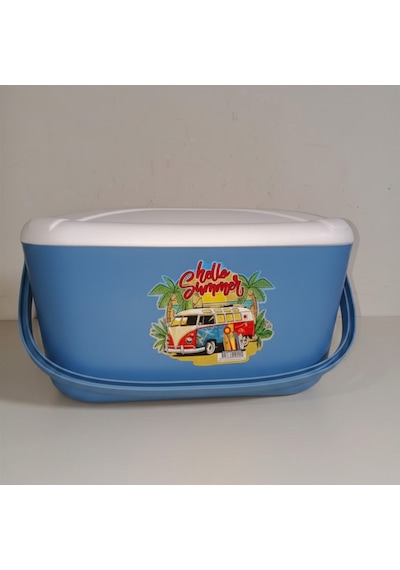 20 Lt Buzzy Retro Portatif Buzluk-298 Mavi