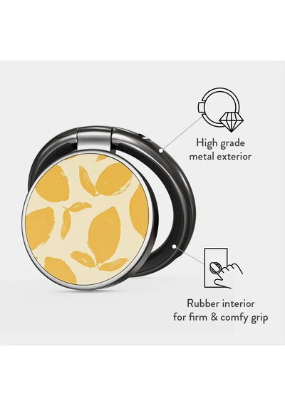 Printable Ring Holder, Lemon Tart Çok renkli