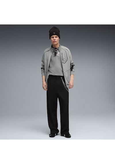 Puma Bmw Mms Erkek Gri Günlük Stil Sweatshirt 63061603 1671556 Gri
