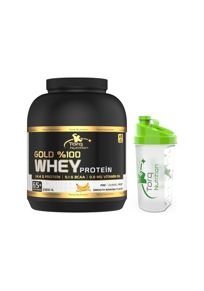 Torq Nutrition Gold %100 Whey Protein Tozu 2300 Gr | Muz Aromalı