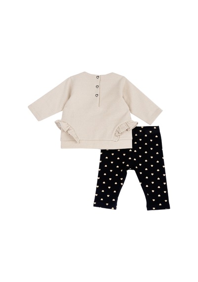 Chicco Takım / S-shırt+ Tek Alt 09075948000000 000099 Black