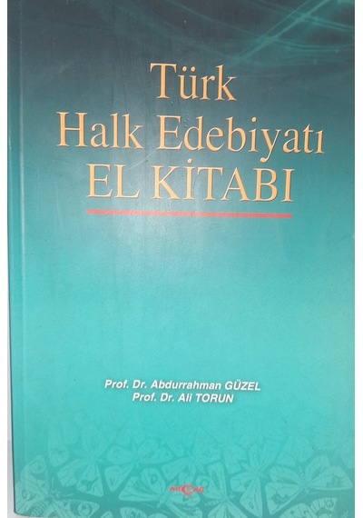 TÜRK HALK EDEBİYATI EL KİTABI