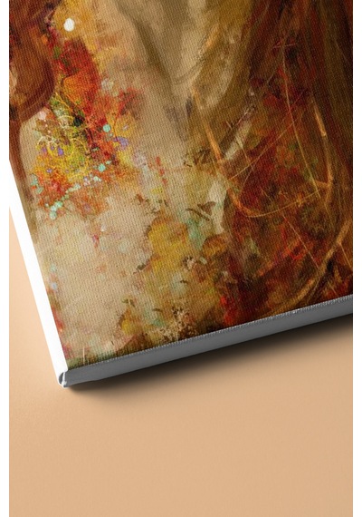 Webstyle Sayılarla Boyama Seti Kasnaklı Dağınık Saçlar 60 X 75 Cm
